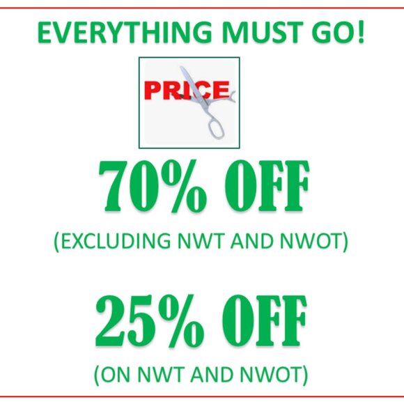 EVERYTHING MUST GO! - Picture 1 of 1